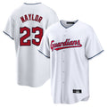 Arlishia C.Guardians #23 Bo Naylor Player White Home Game Stitched Jerseys