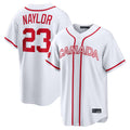Arlishia C.Guardians #23 Bo Naylor Player White World Classic Home Game Stitched Jerseys