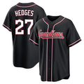 Arlishia C.Guardians #27 Austin Hedges Player Black Fashion Out Home Game Stitched Jerseys