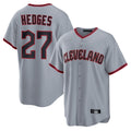Arlishia C.Guardians #27 Austin Hedges Player Gray Home Game Stitched Jerseys