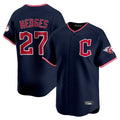 Arlishia C.Guardians #27 Austin Hedges Player Navy Limited Home Stitched Jerseys