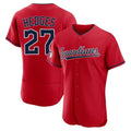 Arlishia C.Guardians #27 Austin Hedges Player Red Limited Elite Home Stitched Jerseys