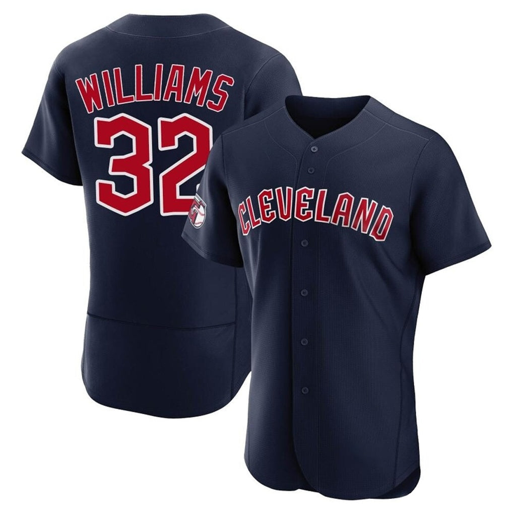 Arlishia C.Guardians #32 Gavin Williams Player Navy Limited Elite Home Stitched Jerseys