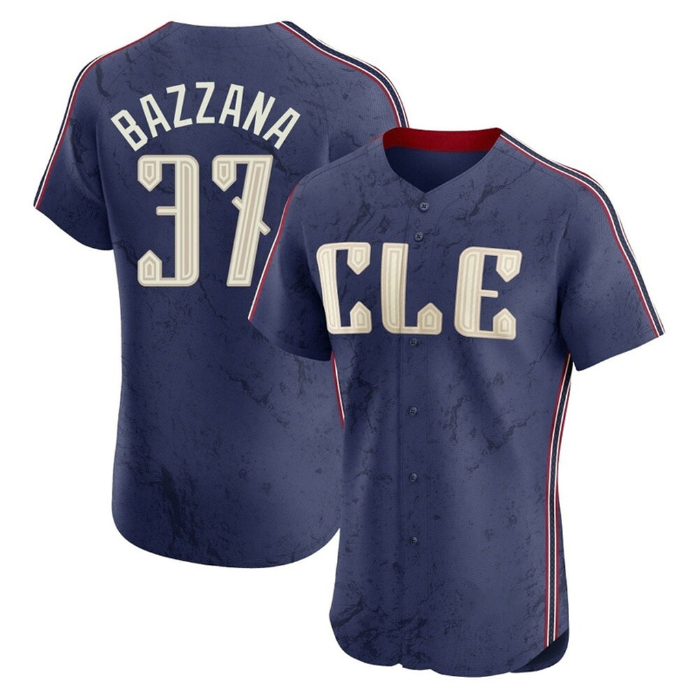 Arlishia C.Guardians #37 Travis Bazzana Player Navy City Connect Limited Elite Home Stitched Jerseys