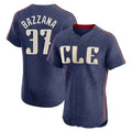 Arlishia C.Guardians #37 Travis Bazzana Player Navy City Connect Limited Elite Home Stitched Jerseys