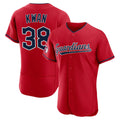 Arlishia C.Guardians #38 Steven Kwan Player Red Limited Elite Home Stitched Jerseys