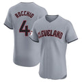 Arlishia C.Guardians #4 Brayan Rocchio Player Gray Road Limited Elite Home Stitched Jerseys
