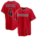 Arlishia C.Guardians #4 Brayan Rocchio Player Red Home Game Stitched Jerseys