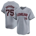 Arlishia C.Guardians #75 Connor Brogdon Player Gray Road Limited Home Stitched Jerseys