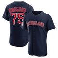 Arlishia C.Guardians #75 Connor Brogdon Player Navy Limited Elite Home Stitched Jerseys