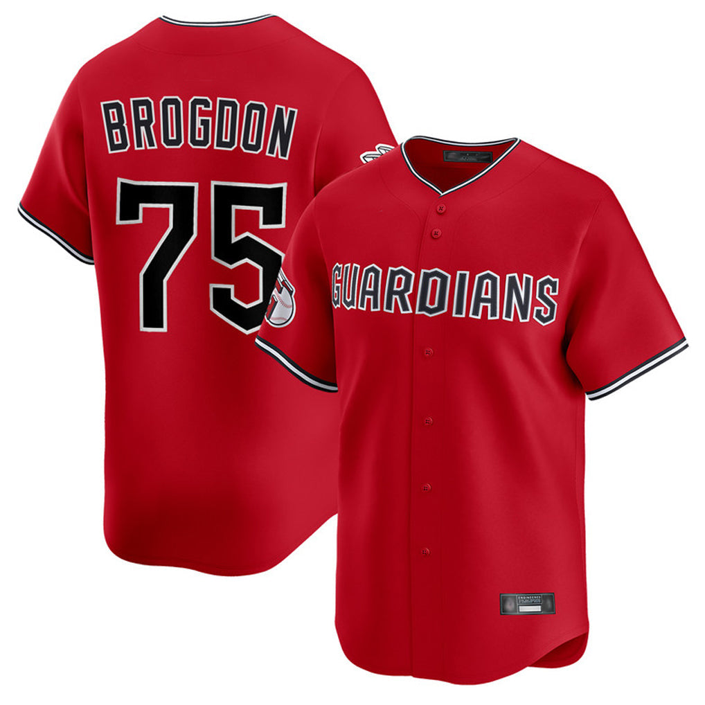Arlishia C.Guardians #75 Connor Brogdon Player Red Limited Home Stitched Jerseys