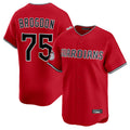 Arlishia C.Guardians #75 Connor Brogdon Player Red Limited Home Stitched Jerseys
