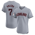 Arlishia C.Guardians #7 George Valera Player Gray Road Limited Elite Home Stitched Jerseys
