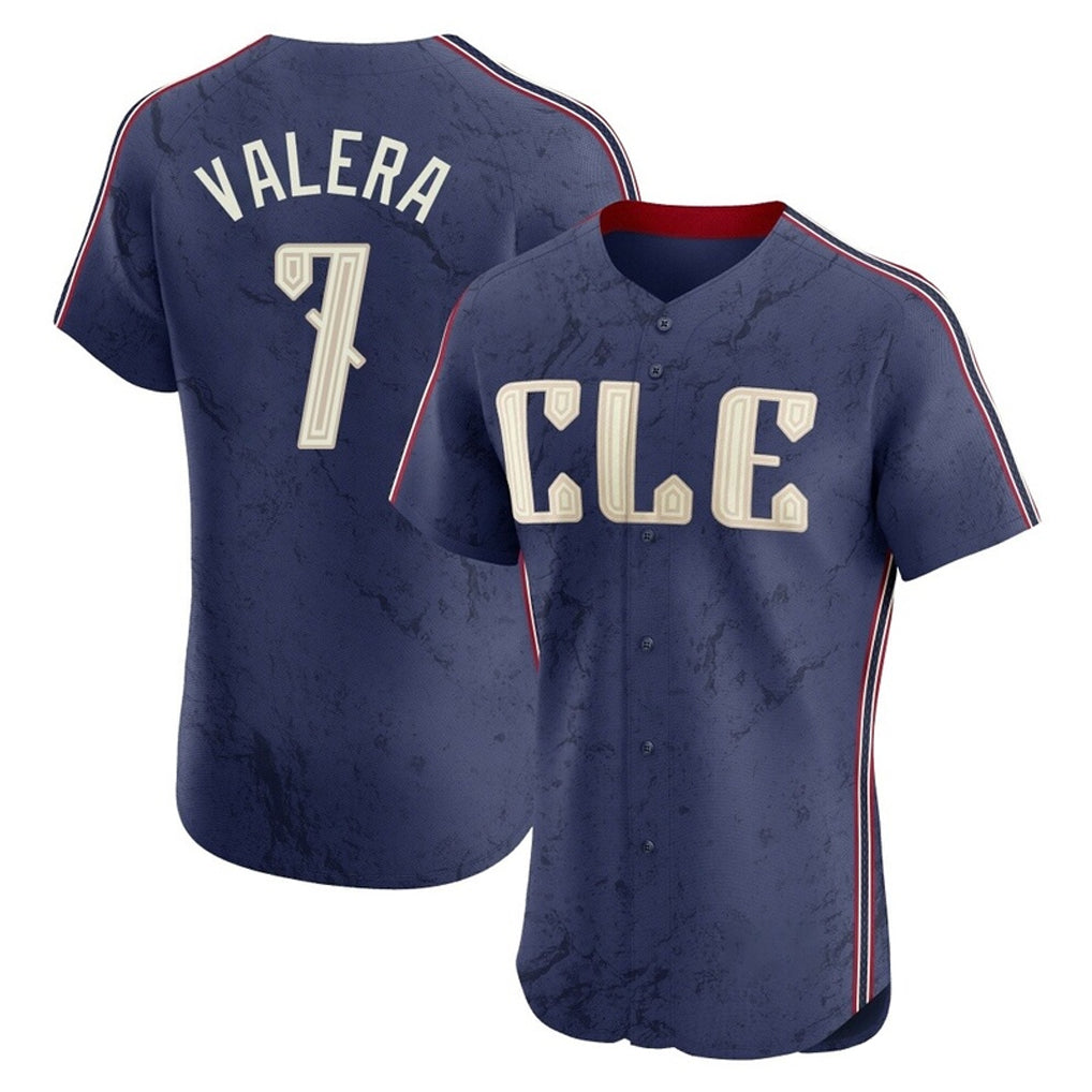 Arlishia C.Guardians #7 George Valera Player Navy City Connect Limited Elite Home Stitched Jerseys