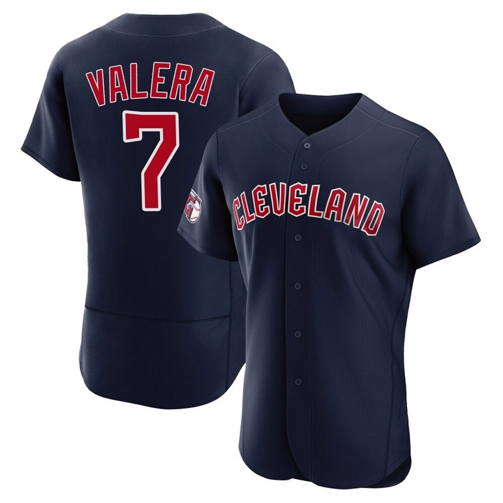 Arlishia C.Guardians #7 George Valera Player Navy Limited Elite Home Stitched Jerseys
