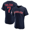 Arlishia C.Guardians #7 George Valera Player Navy Limited Elite Home Stitched Jerseys