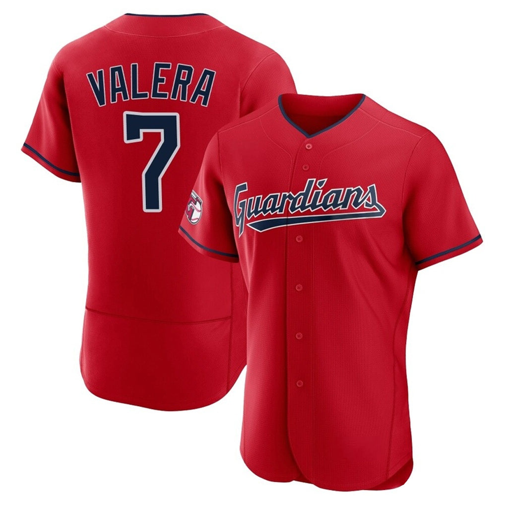 Arlishia C.Guardians #7 George Valera Player Red Limited Elite Home Stitched Jerseys