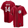 Arlishia C.Reds #14 Pete Rose Player Red Home Game Stitched Jerseys