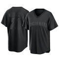 Arlishia C.Reds #21 Hunter Greene Player Black T-shirt Game Home Stitched Jerseys
