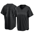 Arlishia C.Reds #29 TJ Friedl Player Black T-shirt Game Home Stitched Jerseys