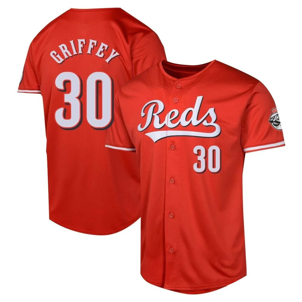 Arlishia C.Reds #30 Ken Griffey Player Red 2026 City Connect Limited Home Stitched Jerseys