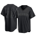 Arlishia C.Reds #35 Jose Trevino Player Black T-shirt Game Home Stitched Jerseys