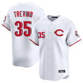 Arlishia C.Reds #35 Jose Trevino Player White Limited Home Stitched Jerseys