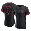 Arlishia C.Reds #3 Ke'Bryan Hayes Player Black City Connect Limited Elite Home Stitched Jerseys