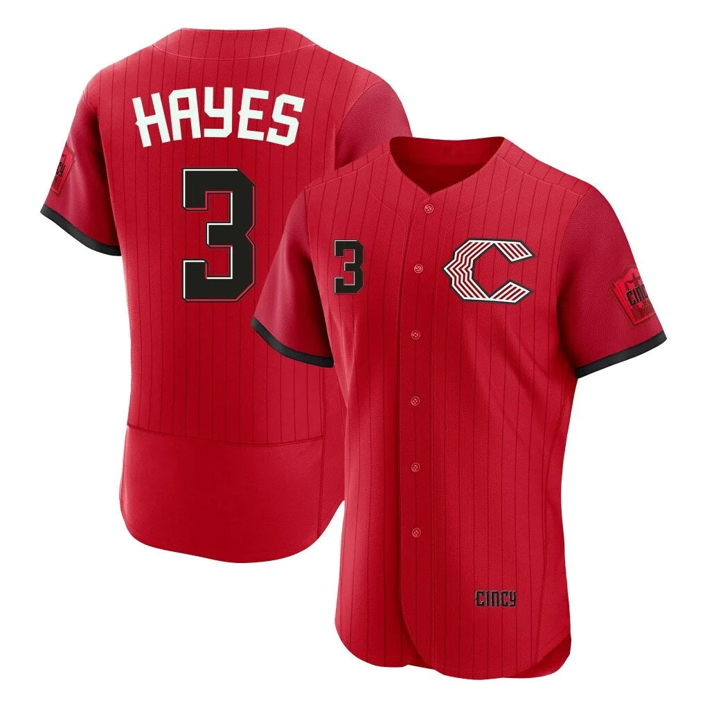 Arlishia C.Reds #3 Ke'Bryan Hayes Player Red 2026 City Connect Limited Elite Home Stitched Jerseys