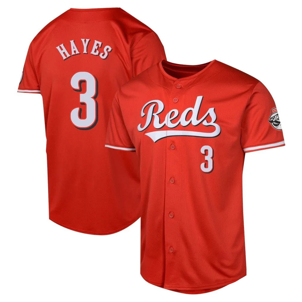 Arlishia C.Reds #3 Ke'Bryan Hayes Player Red 2026 City Connect Limited Home Stitched Jerseys