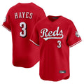Arlishia C.Reds #3 Ke'Bryan Hayes Player Red Home Limited Stitched Jerseys
