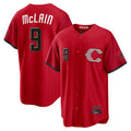 Arlishia C.Reds #9 Matt McLain Player Red 2026 City Connect Home Game Stitched Jerseys