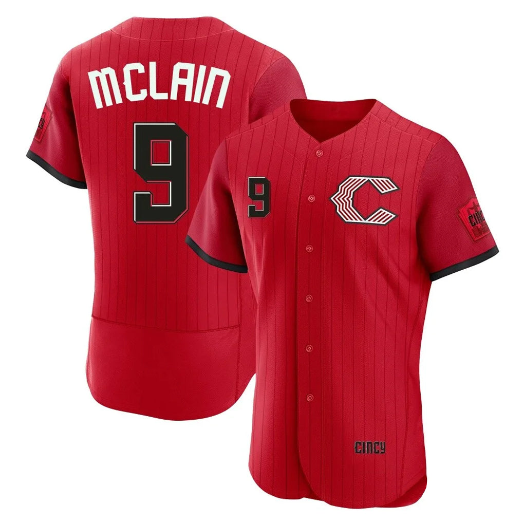 Arlishia C.Reds #9 Matt McLain Player Red 2026 City Connect Limited Elite Home Stitched Jerseys