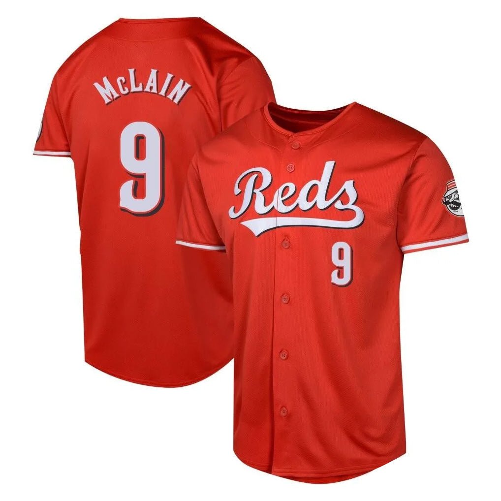 Arlishia C.Reds #9 Matt McLain Player Red 2026 City Connect Limited Home Stitched Jerseys