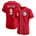 Arlishia C.Reds #9 Matt McLain Player Red Limited Elite Home Game Stitched Jerseys