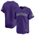 Arlishia C.Rockies Purple Limited Home Blank Player Stitched Jerseys