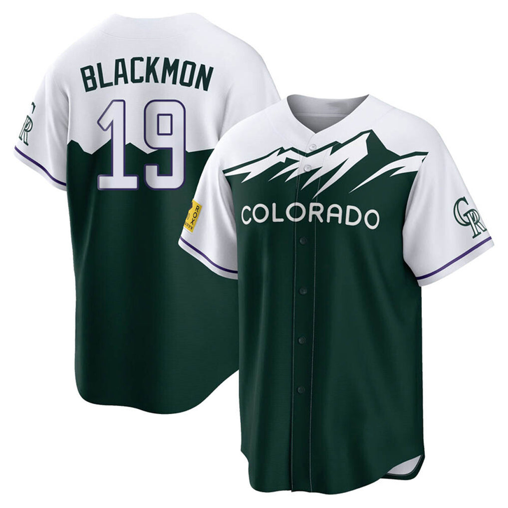 Arlishia C.Rockies #19 Charlie Blackmon Player Green City Connect Home Game Stitched Jerseys