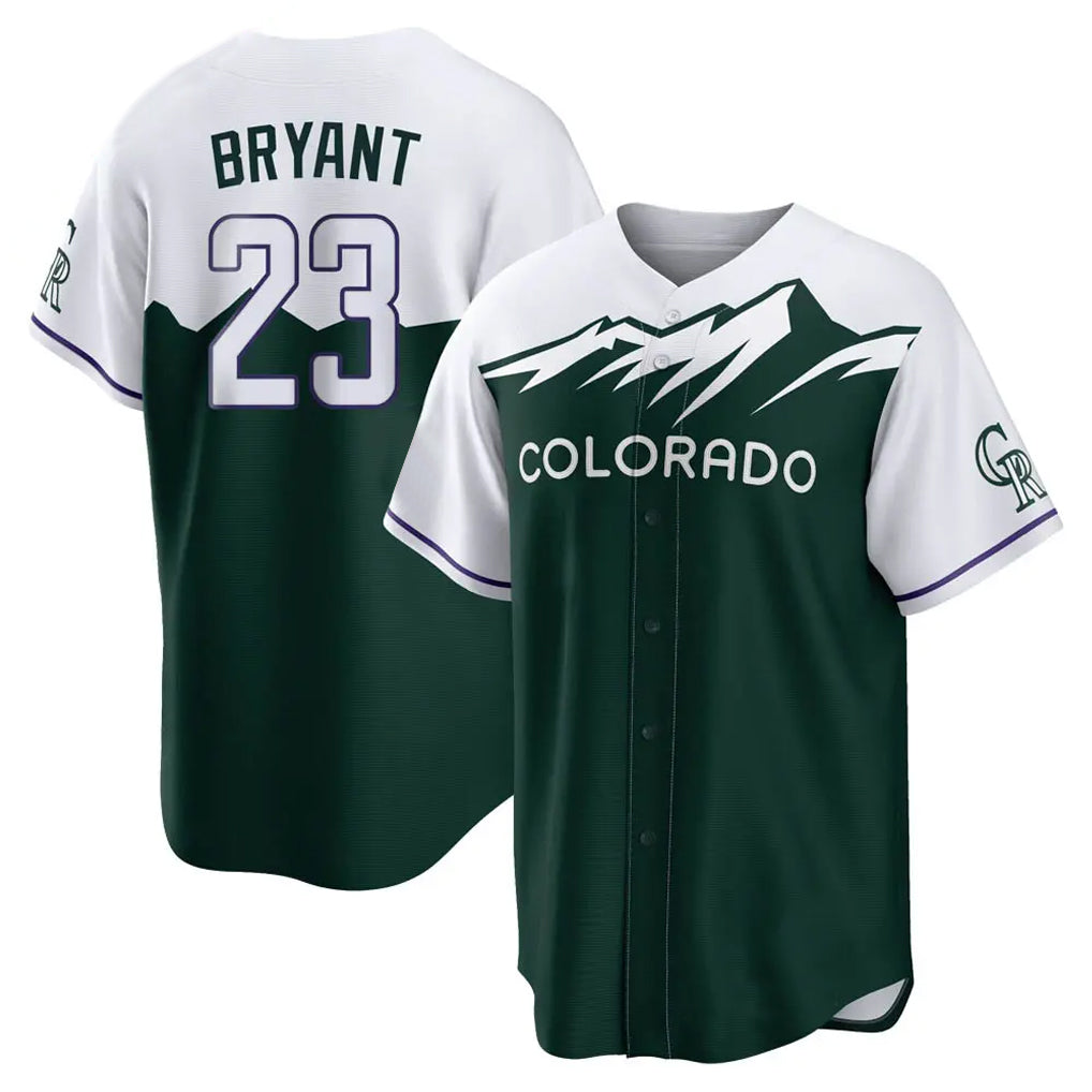 Arlishia C.Rockies #23 Kris Bryant Player Green City Connect Home Game Stitched Jerseys