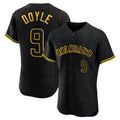 Arlishia C.Rockies #9 Brenton Doyle Player Black Snake Skin City Limited Elite Home Stitched Jerseys