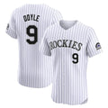 Arlishia C.Rockies #9 Brenton Doyle Player White Limited Elite Home Stitched Jerseys