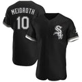 Arlishia C.White Sox #10 Chase Meidroth Player Black Limited Elite Home Stitched Jerseys