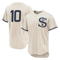 Arlishia C.White Sox #10 Chase Meidroth Player Cream Field of Dreams Limited Elite Home Stitched Jerseys