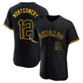 Arlishia C.White Sox #12 Colson Montgomery Player Black Snake Skin City Limited Elite Home Stitched Jerseys
