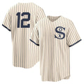 Arlishia C.White Sox #12 Colson Montgomery Player Cream Field of Dreams Home Game Stitched Jerseys