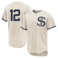 Arlishia C.White Sox #12 Colson Montgomery Player Cream Field of Dreams Limited Elite Home Stitched Jerseys