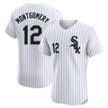 Arlishia C.White Sox #12 Colson Montgomery Player White Stripe Limited Elite Home Stitched Jerseys