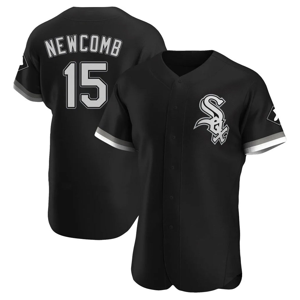 Arlishia C.White Sox #15 Sean Newcomb Player Black Limited Elite Home Stitched Jerseys