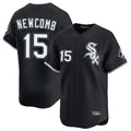 Arlishia C.White Sox #15 Sean Newcomb Player Black Limited Home Stitched Jerseys
