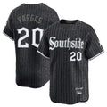 Arlishia C.White Sox #20 Miguel Vargas Player Black City Connect Limited Home Stitched Jerseys