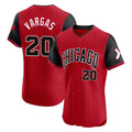 Arlishia C.White Sox #20 Miguel Vargas Player Red City Connect Limited Elite Home Stitched Jerseys